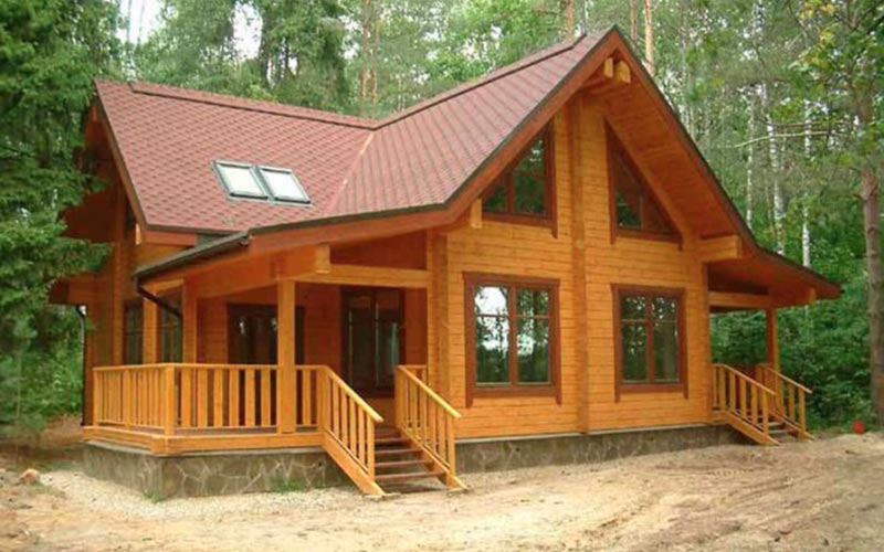 Фото деревянных современных домов 6