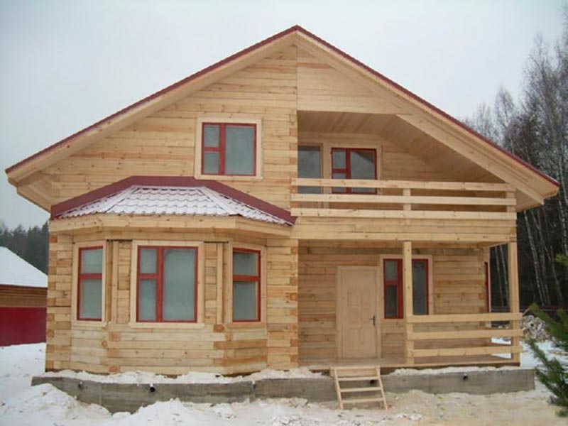 Строительство деревянных домов под ключ.