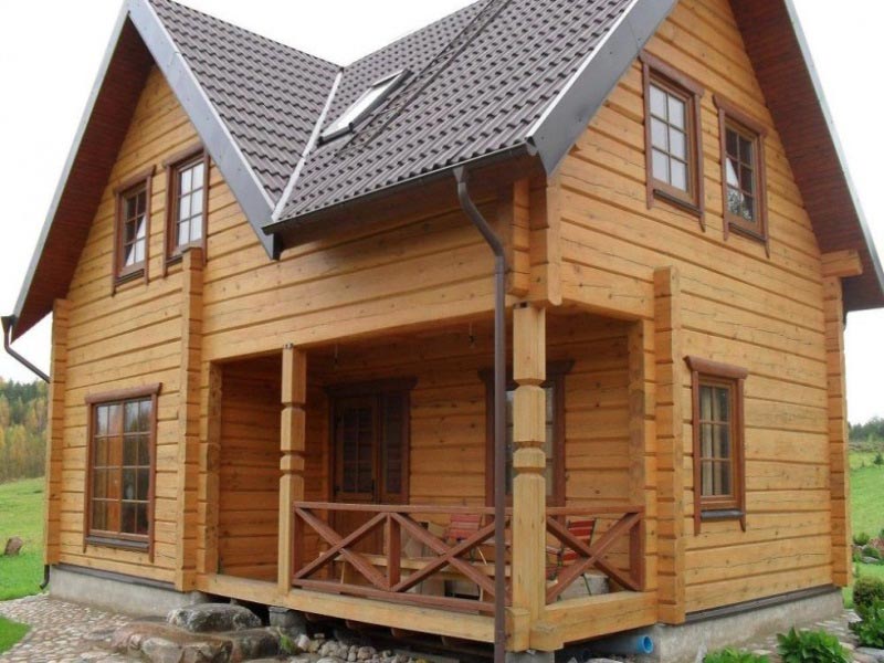 Строительство деревянных домов и продажа по низким ценам.